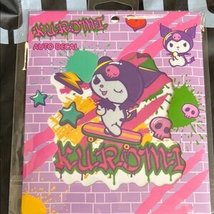 Kuromi Auto Decal